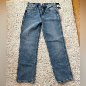 NWT Re/done 90’s High Rise Loose Fit Jeans